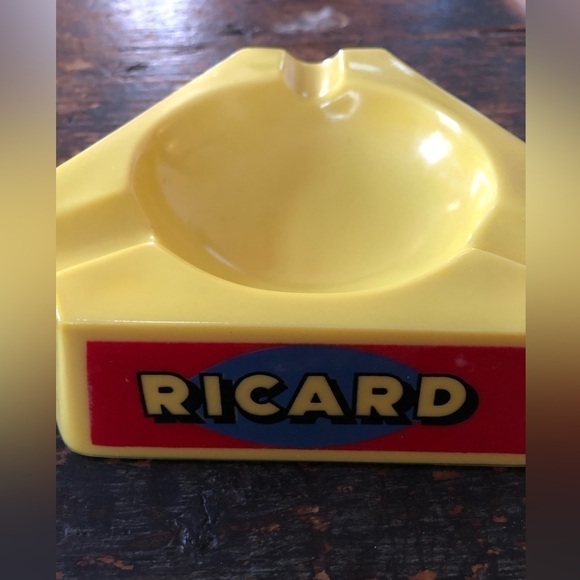 Vintage Mid Century Modern French Ricard Ashtray - Picture 2 of 5